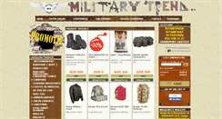 Desktop Screenshot of militarytrend.ro